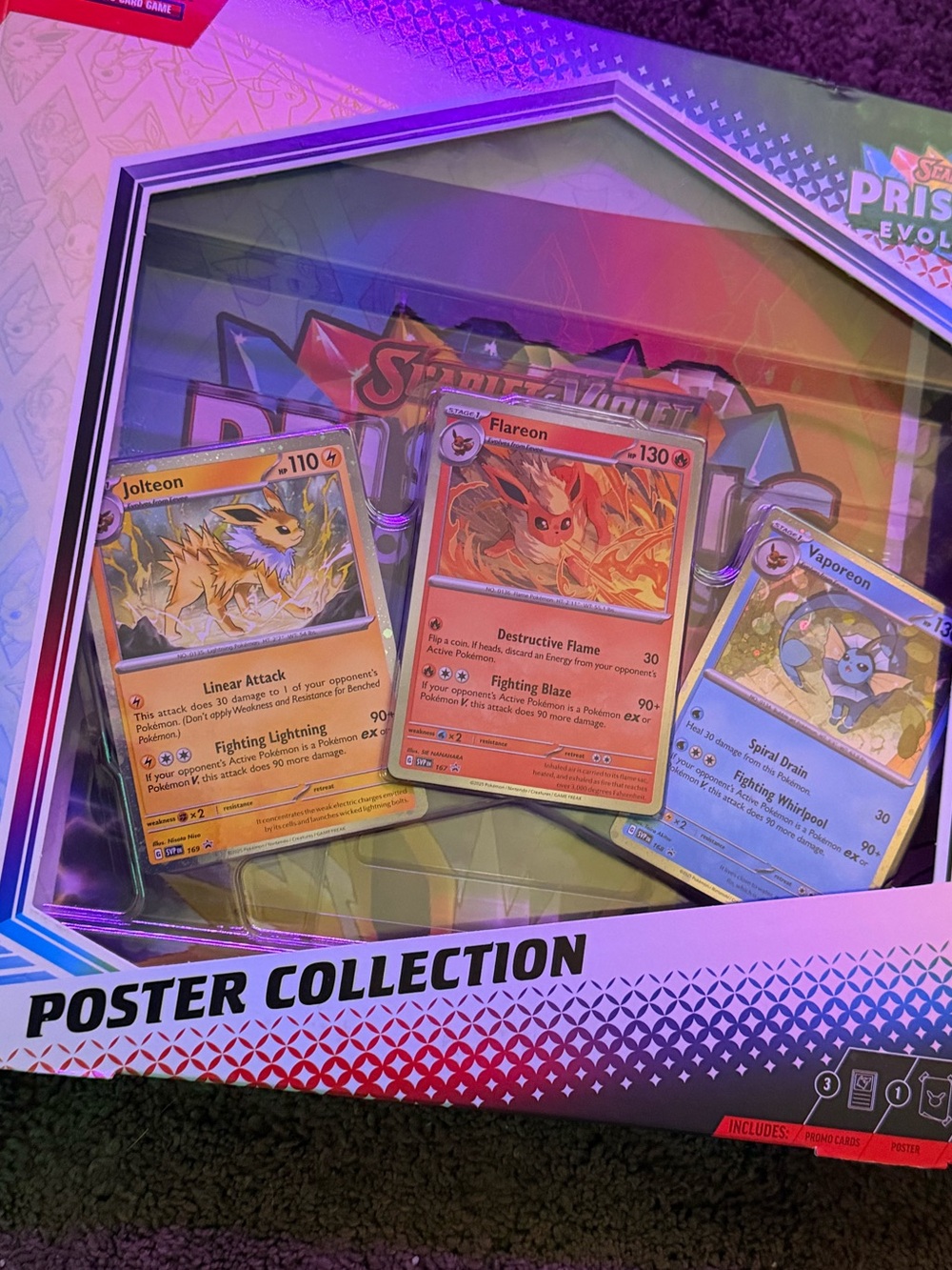 Pokemon Poster Collection - Eeveelutions Prismatic - NO PACKS